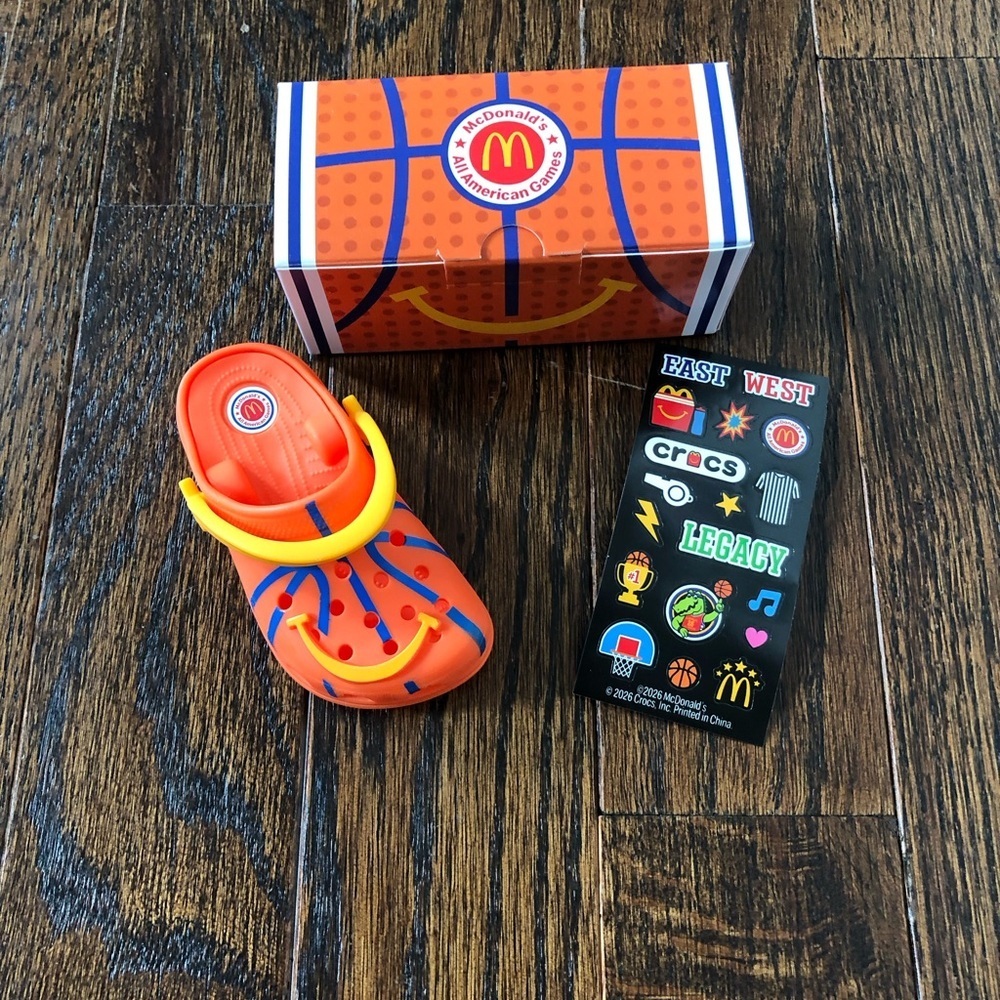 *NEW* McDonald’s x Crocs Happy Meal Basketball Crocs All-American Games #3